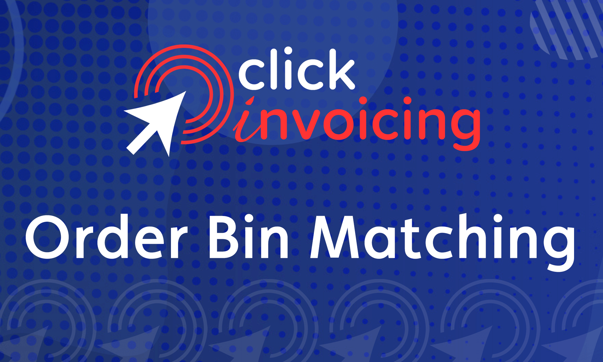 Featured image for “Order Bin Matching”