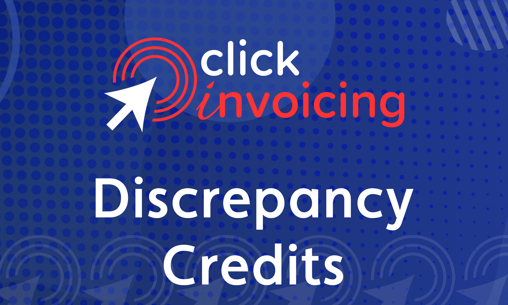 Featured image for “Discrepancy Credits”